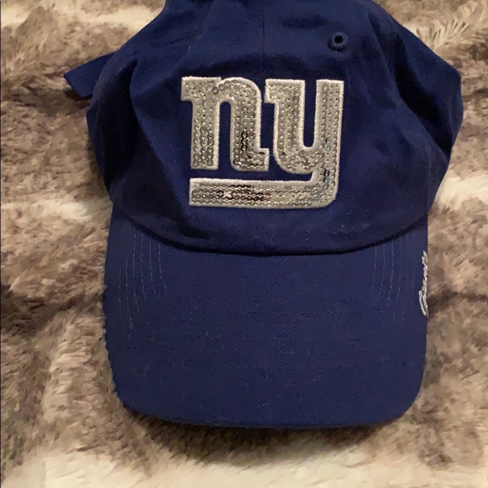 Sequined Official Giants Hat